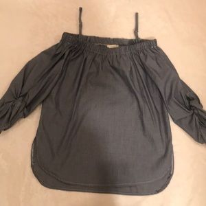 I am selling a off to the shoulder shirt